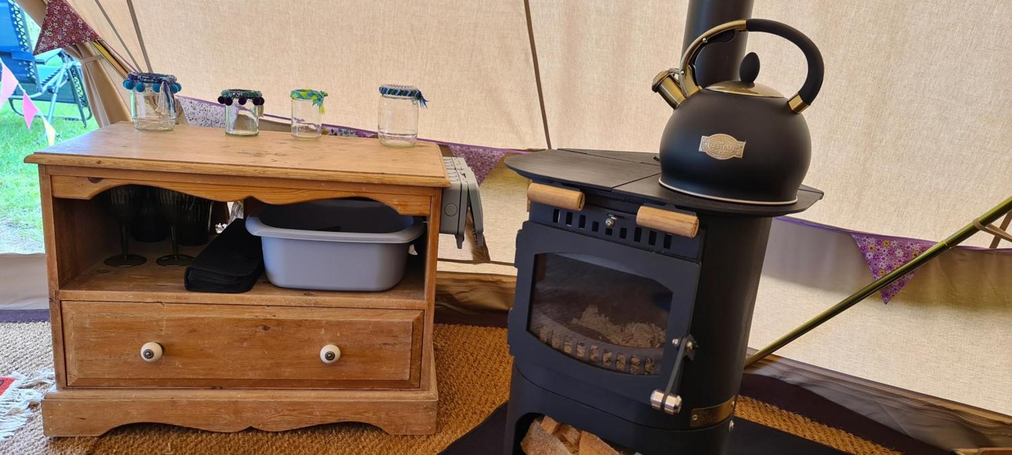 Park Farm Bell Tent Luxuszelt Lyndhurst